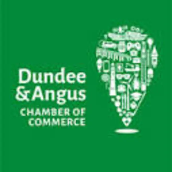 Dundee & Angus Chamber of Commerce logo.