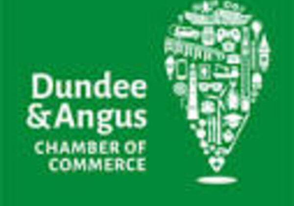 Dundee & Angus Chamber of Commerce logo.
