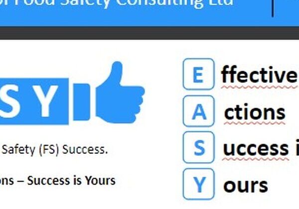 Food safety consulting success made easy.