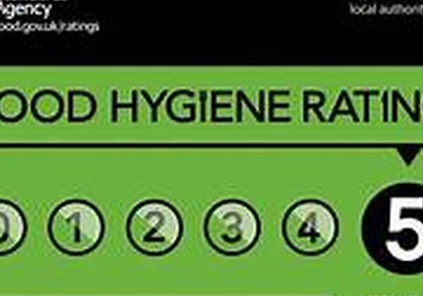 Food hygiene rating: 5, very good.