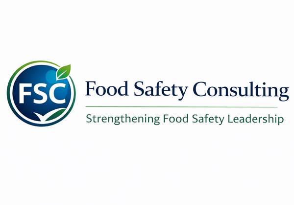Food Safety Consulting logo with tagline.